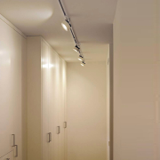 1-Phasen LED Schienenstrahler KALU TRACK weiß 3000K 13W 860lm inkl. 1-Phasen-Adapter (LED fest verbaut)