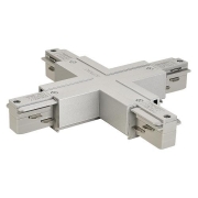 EUTRAC X-Verbinder, silbergrau