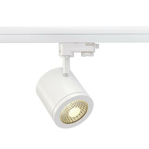 SLV ENOLA_C 9 Spot, rund, weiss, 9W, 3000K, 55°, inkl. 3P.-Adapter
