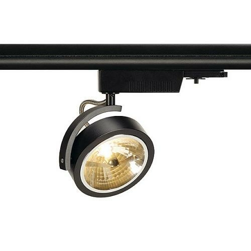 SLV KALU TRACK QRB 111, schwarz, max.50W, inkl. 3-P. Adapter