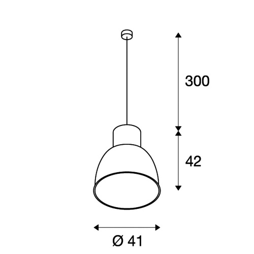 SLV PARA MULTI DLMI Pendelleuchte, silbergrau, inkl. Philips DLMi Modul 27W, 4000K, 2000lm