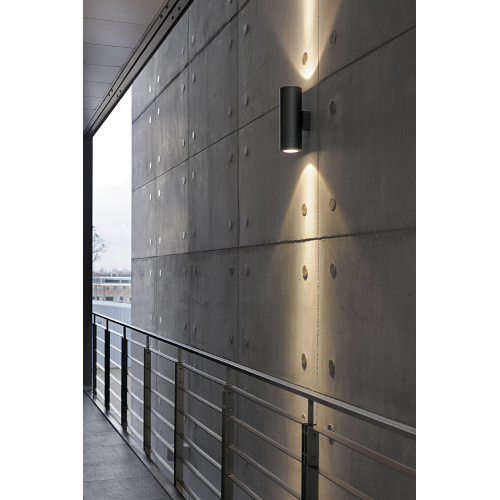 SLV ROX PRO G8,5 Wandleuchte, anthrazit, 2x35W, IP44
