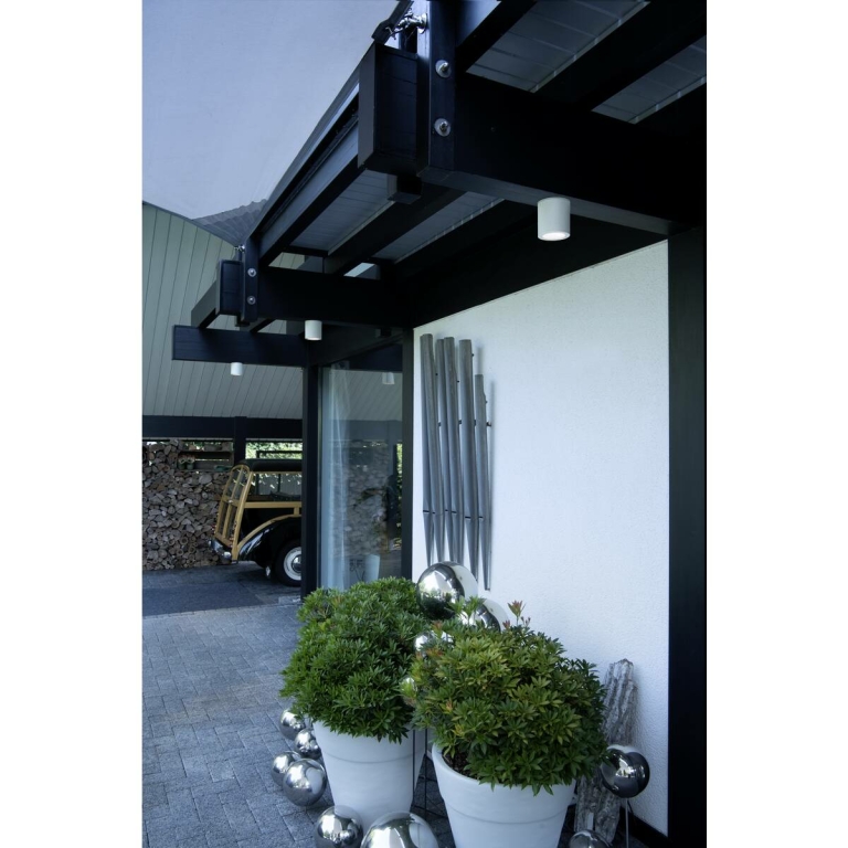 SLV SITRA CEILING Outdoor Deckenleuchte weiß rund IP44 1x GX53 max. 9W