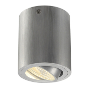 TRILEDO ROUND CL Aufbaudownlight, alu-brushed, LED, 6W, 38°, 3000K, inkl. Treiber
