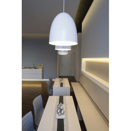 PARA CONE 30 Pendelleuchte, rund, weiss, E27, max. 60W