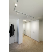 1-Phasen Hochvolt-Set weiß 2x1m Stromschiene + 3x PURI Spot + GU10 LED Leuchtmittel