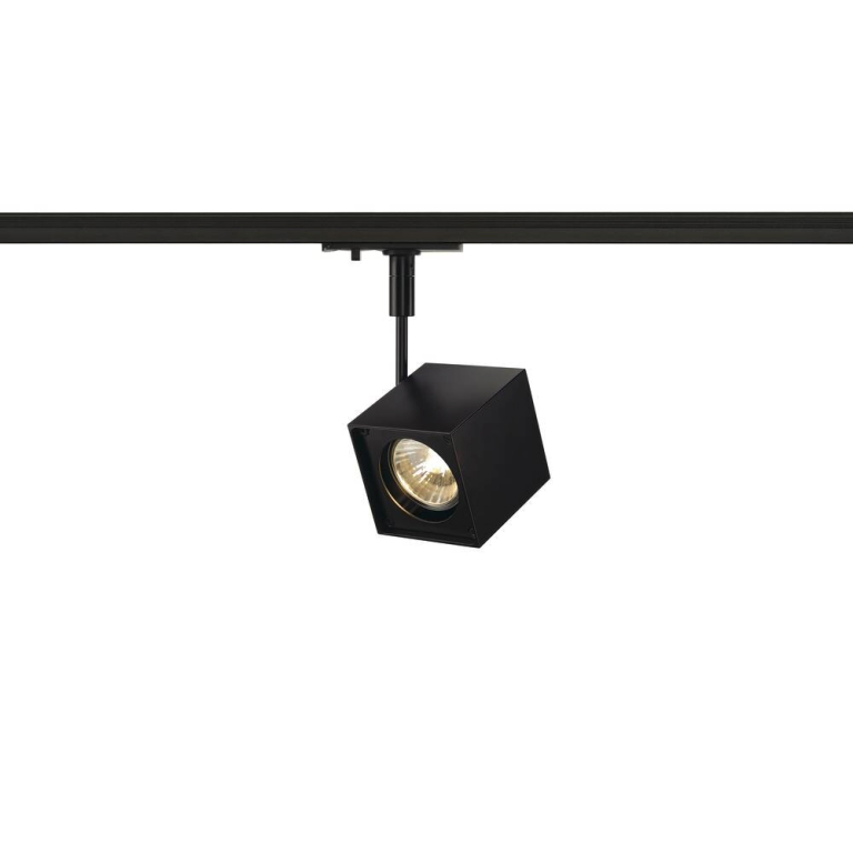 SLV ALTRA DICE Track schwarz eckig 1-Phasen Spot GU10 inkl. Adapter