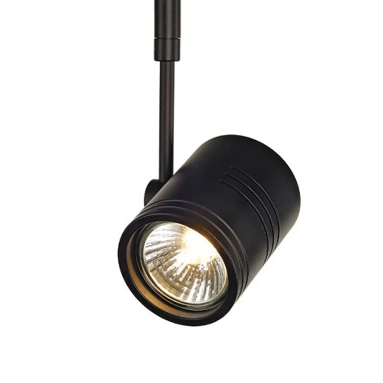 SLV BIMA I Spot schwarz matt für 1Phasen-Stromschiene QPAR51 inkl. 1Phasen-Adapter
