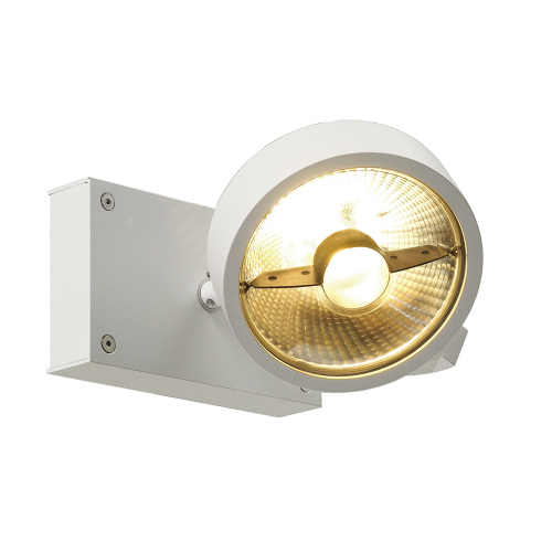 SLV KALU 1 QPAR Deckenleuchte, mattweiss, ES111, max. 75W