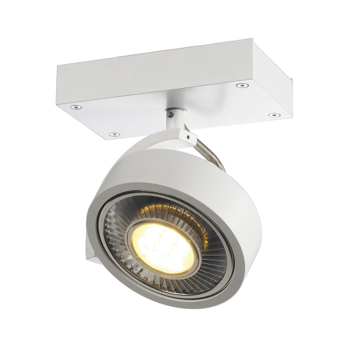 SLV KALU 1 QPAR Deckenleuchte, mattweiss, ES111, max. 75W