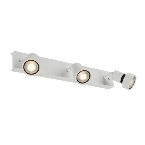 SLV PURI 3 Deckenleuchte, mattweiss, 3xGU10, max. 3x50W, mit Decoring