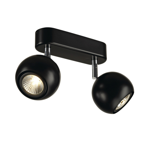SLV Decoring 51mm für GU10, schwarz