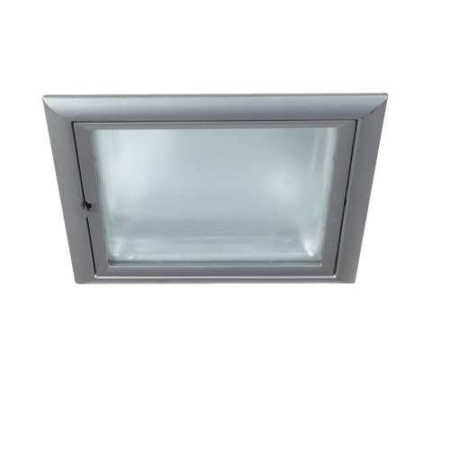 SLV QUOR 52 EVG Downlight, silbergrau, TC-DE, 2x26W
