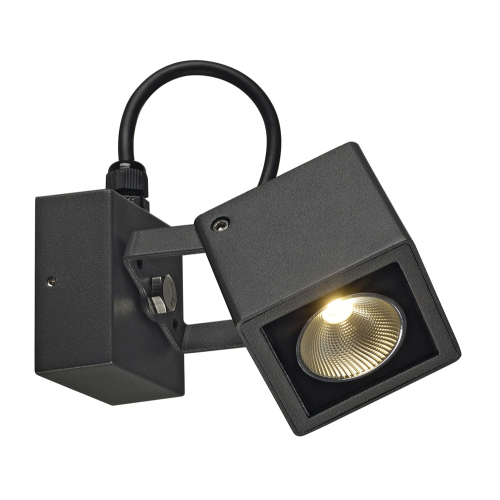 SLV NAUTILUS SQUARE LED Wandleuchte, eckig, anthrazit, 6W, 3000K