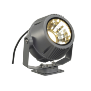 FLAC BEAM LED Strahler, steingrau, mit Philips DLMi Modul 1250lm, 3000K