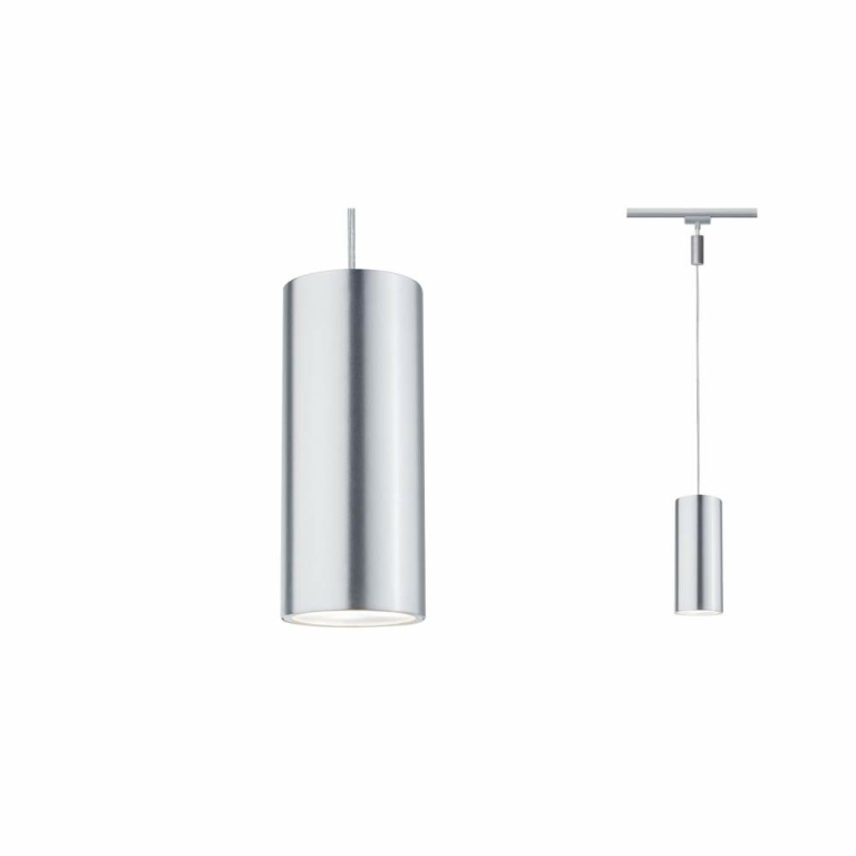 Paulmann URail LED Pendelleuchte Barrel Chrom matt 6W 2700K 370lm 230V (LED fest verbaut)