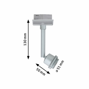 URail, LED-Spot, 1x3,5W, DecoSystems