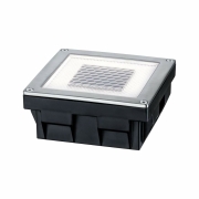 Solar LED Bodeneinbauleuchte Cube 10x10cm edelstahl IP67 3.6lm 2700K