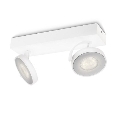 LED Spotbalken Clockwork 2-flg.