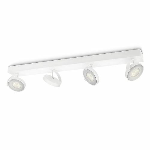 PHILIPS LED Spotbalken Clockwork 4-flg.
