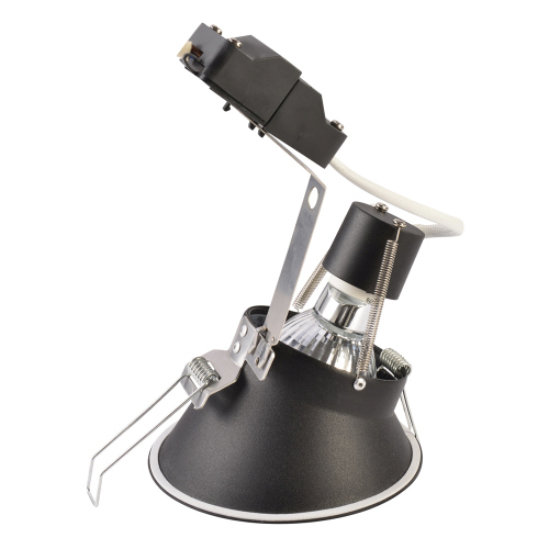 SLV HORN -A,GU10, 1xGU10, mattschwarz