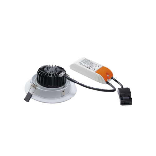 SLV NEW TRIA LED DL ROUND Set, mattweiss, 12W, 38°,2700K,inkl. Treiber,Clipf.