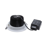 NEW TRIA LED DL ROUND Set, mattweiss, 25W, 30°,2700K,inkl. Treiber,Clipf.