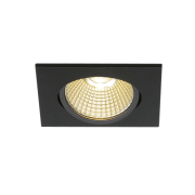 NEW TRIA 68 LED DL SQUARE Set, mattschwarz, 9W, 38°, 3000K, inkl. Treiber