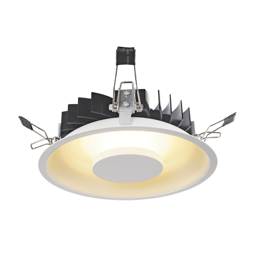 SLV OCCULDAS, Deckeneinbauleuchte, rund, weiss, 30 SMD LED, 22W, 3000K