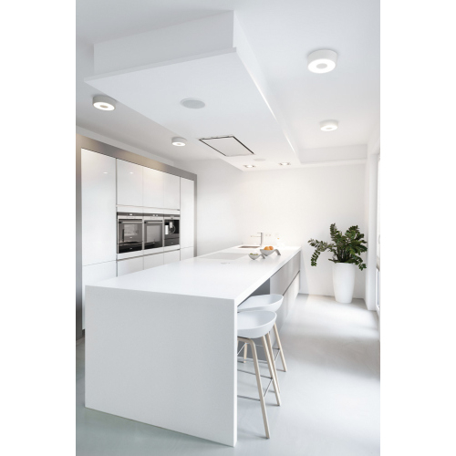 SLV OCCULDAS, Deckenaufbauleuchte, rund, weiss, 30 SMD LED, 22W, 3000K