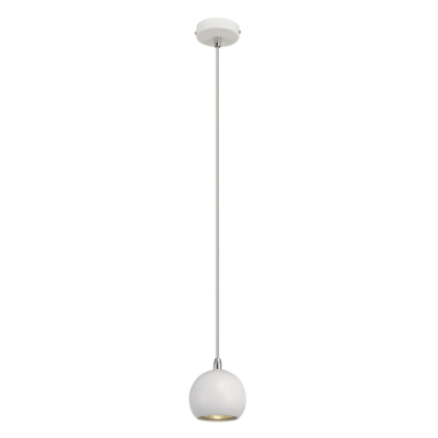 LIGHT EYE BALL GU10 Pendelleuchte, weiss/chrom, GU10,...
