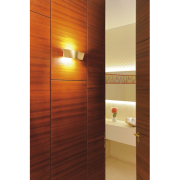 WAVE WALL Wandleuchte, messing, 2x4,5W LED, 3000K