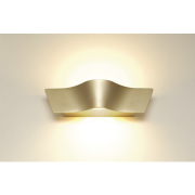 WAVE WALL Wandleuchte, messing, 2x4,5W LED, 3000K
