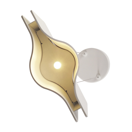 WAVE PENDANT Pendelleuchte, weiss, 9W LED, 3000K, inkl. Rosette