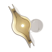 WAVE PENDANT Pendelleuchte, weiss, 9W LED, 3000K, inkl. Rosette
