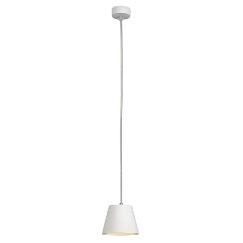 SLV PLASTRA Cone, Pendelleuchte, Gips, trapez- förmig, GX53