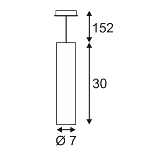 SLV ENOLA_B Pendelleuchte, PD-1, messing, GU10, max. 50W