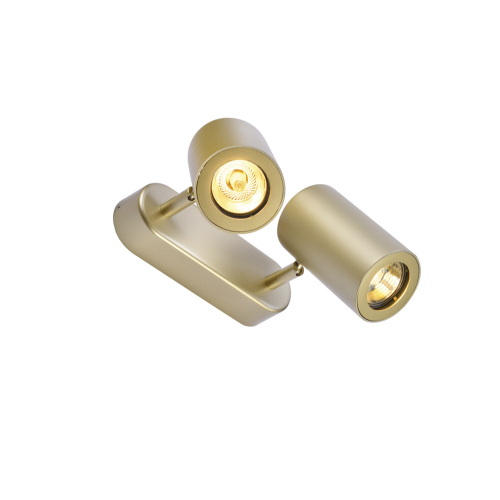 SLV ENOLA_B Wand- und Decken- leuchte double, messing, 2xGU10, max. 50W