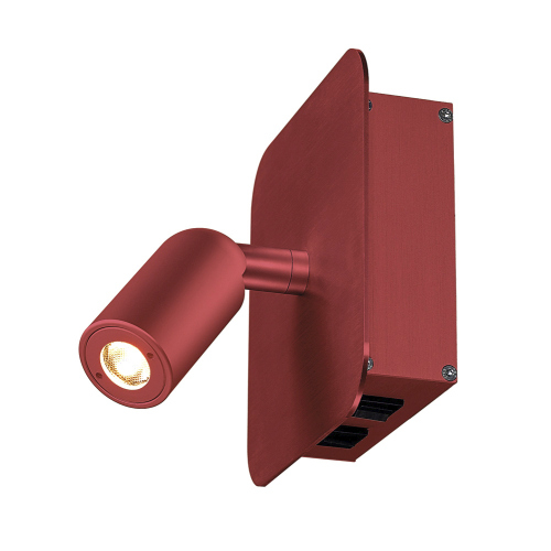 SLV NAPIA Wandleuchte, rot