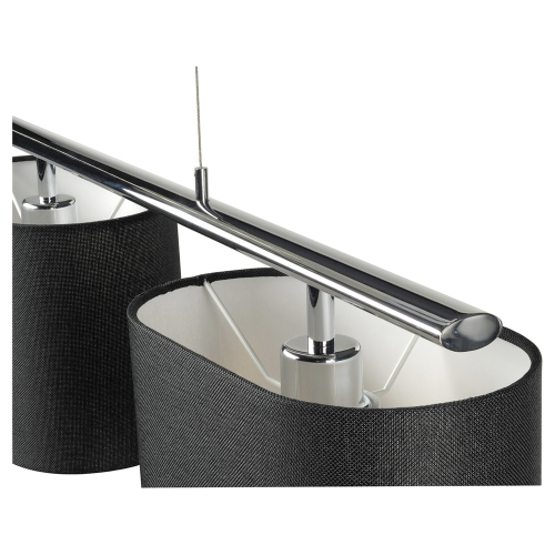 SLV TRIADEM Pendelleuchte, schwarz, 3xE27
