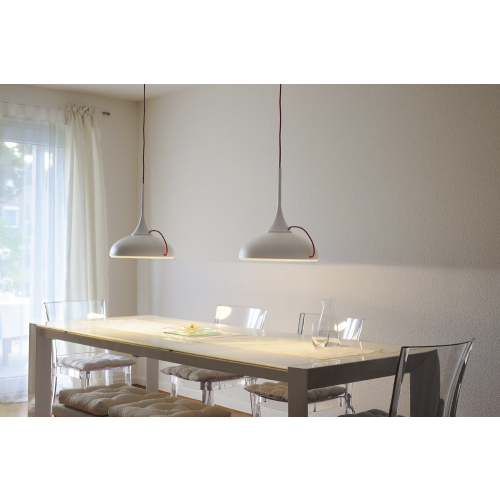 SLV I-RING Pendelleuchte, rund, matt weiss, 72SMD LED, 14W, 3000K