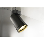 BILAS SPOT, single, 25° LED, rund, matt schwarz, 15W, 2700K, mit Rosette