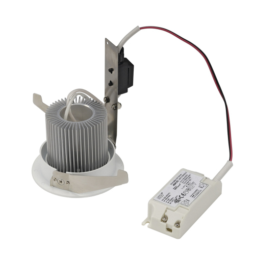 SLV LED Deckeneinbaustrahler CONTONE® rund weiß 13W schwenkbar dim-to-warm