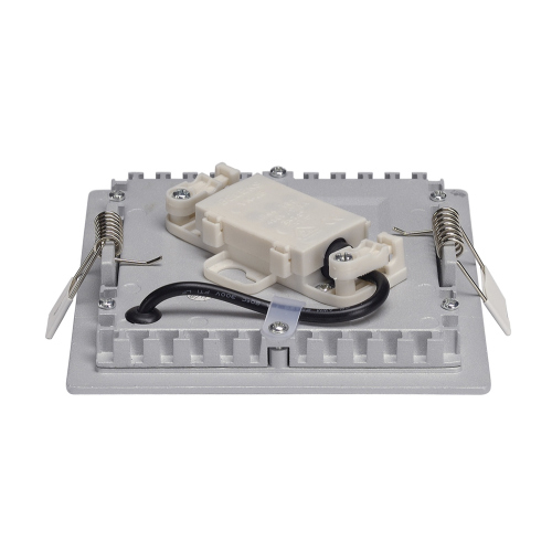 SLV SENSER LED EINBAU PANEL, eckig, silbergrau, 6W, 3000K