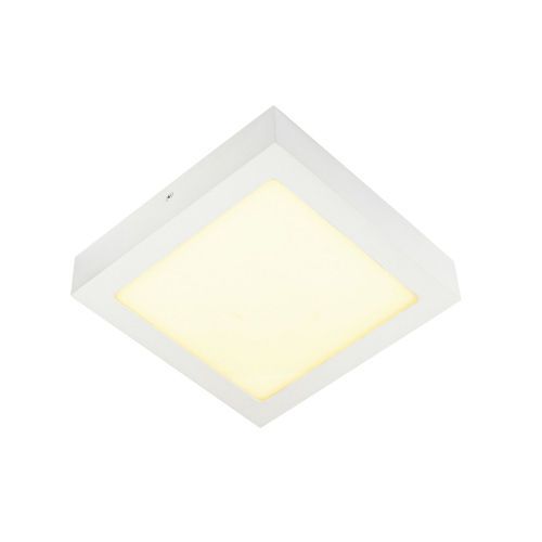 SLV SENSER LED AUFBAU PANEL, eckig, weiss, 14W, 3000K