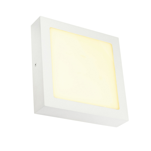 SLV SENSER LED AUFBAU PANEL, eckig, weiss, 14W, 3000K