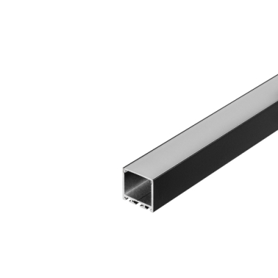 GLENOS Square Profil 3030, 1m, matt schwarz