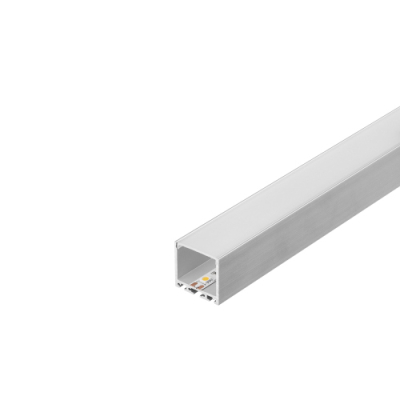 GLENOS Square Profil 3030, 1m, silber
