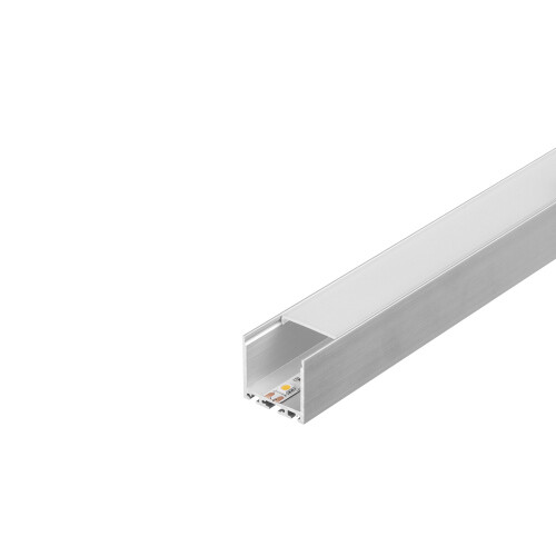 SLV GLENOS Square Profil 3030, 2m, silber