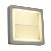 INDIGLA WING, silbergrau, 2x36 SMD LED, 15W, 3000K, IP54
